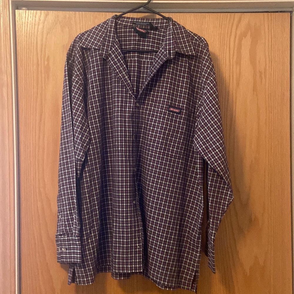 Men Dickies Long Sleeve Buttoned Down Shirt size XL